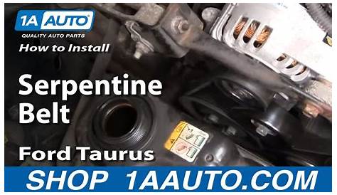 Serpentine Belt Replacement Cost Ford Taurus Motorcraft® 2004