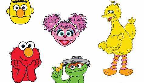 Sesame Street Characters Faces Png : Printable sesame street characters