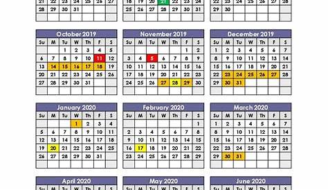 Sevier County School Calendar 202122 Fall break and holidays