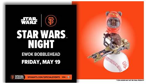 San Francisco Giants Star Wars Day - Lou Seal with Stormtrooper | San