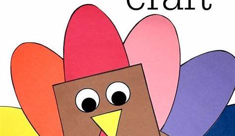 Shape Turkey Craft Kindergarten