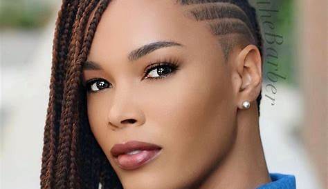 Shaved Sides Hairstyles Braids 25+ Black Braided With Hairstyle Catalog