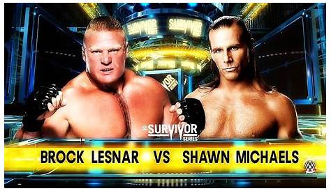 WWE 2K19 - Shawn Michaels vs Brock Lesnar - YouTube