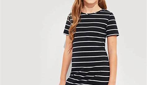 Forever 21 Girls - A knit faux suede T-shirt dress featuring an A-line