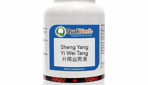 Sheng Yang Yi Wei Tang - Raise the Yang and Benefit the Stomach Formul