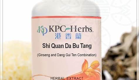 Shi Quan Da Bu Tang by KPC - KC Herbs