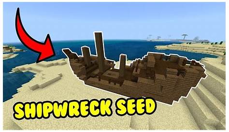 Shipwreck Minecraft Seed Bedrock