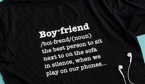 This Is My Boyfriends T-Shirt White - T shirt - Tops | Boyfriend t