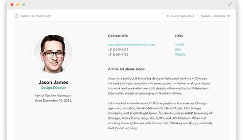 New Employee Bio Examples Short | Images and Photos finder