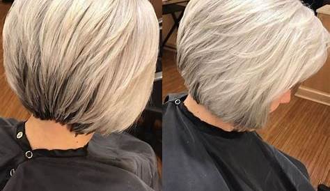 Short Bob Hairstyles Over 60 For Women Rounded With Blunt Bangs