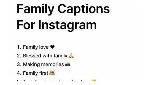 Short Family Captions For Instagram Funny Picture - Funny PNG