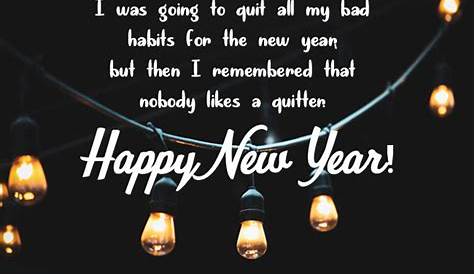 Short Funny Quotes About New Year