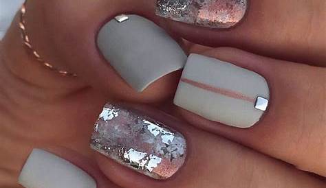 Short Gel Nail Designs Winter