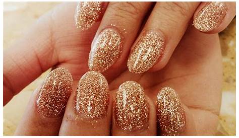 Short Gold Glitter Nails Top 25 White With Home Family Style And