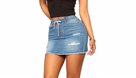 Short Jean Skirts For Girls Denim A Line Mini Skirt Jill Dress