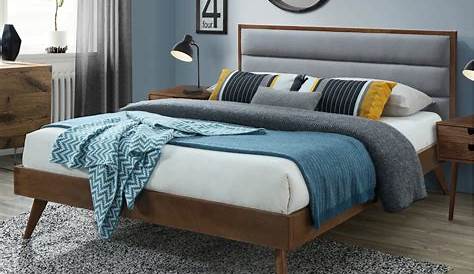 VECELO Metal Queen Platform Bed Frame with Headboard and Footboard, No