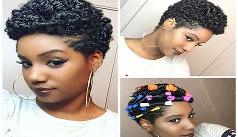 Short Roller Set Hairstyles On Relaxed Hair Relaxed