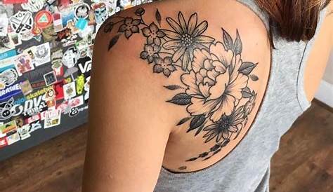 26 Awesome Floral Shoulder Tattoo Design Ideas For Woman - Page 11 of