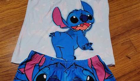 Amazon.com: Disney Stitch Sleep Set Pajamas for Girls Size 5/6: Clothing