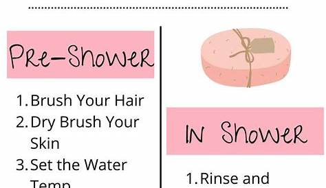 Shower Routine When Sick