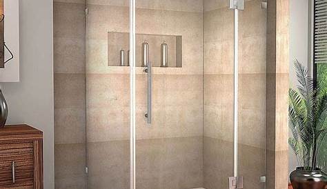 Aquatic remodeline acrylx 48 in x 34 in x 72 in 2 piece shower stall