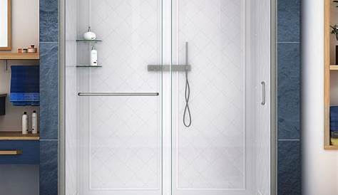 MAAX Essence 60-inch x 30-inch 4-Piece Shower Stall with Left Seat in