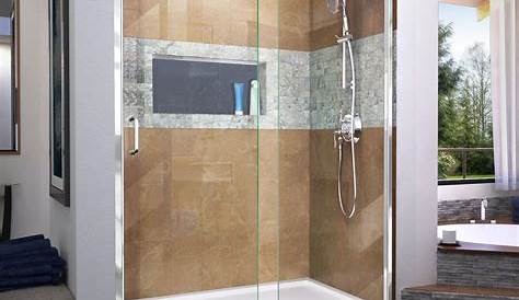 DreamLine 60x30-inch Bath Tub Replacement Back Wall Shower Tray Combo