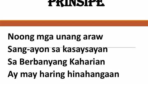 Mga tauhan sa_ibong_adarna Ibong Adarna Characters, El Filibusterismo