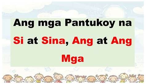 Free Pantukoy Worksheets Si Sina The Filipino Free Filipino Numbers