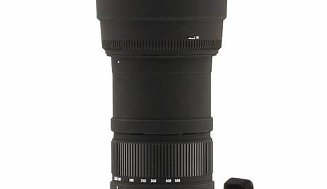 Sigma 150 500mm Lens Weight F56.3 DG APO HSM Amount Info