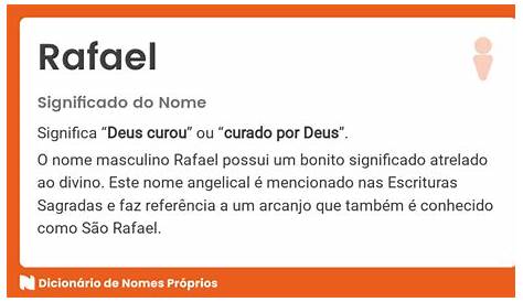 Significado do nome Raphael - Nome Perfeito