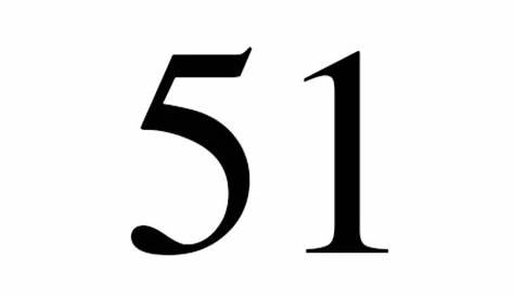 Numero 51 significato e numerologia del numero cinquantuno