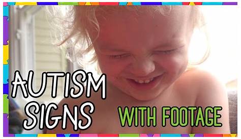 EARLY AUTISM SIGNS Three Years Old (Incl. Footage) YouTube