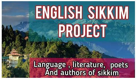 🔥Sikkim project in English.. For upper classes cbse 8th to 12th . Pdf