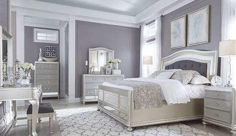 Silver Bedroom Set Decor