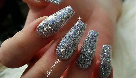 Silver Glitter Nail Ideas Gel New Expression S