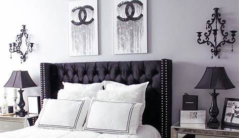 Simple Black And White Bedroom Decor