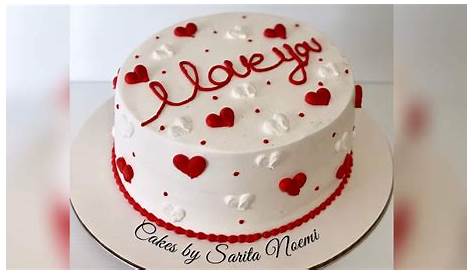 7 Cute and Easy Valentine’s Cake Ideas Cake by Courtney