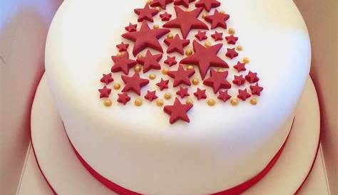 Simple | Christmas cake designs, Christmas cake, Christmas cake decorations