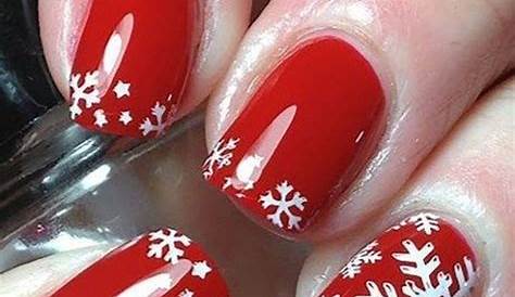 Simple Christmas Nails Winter Easy