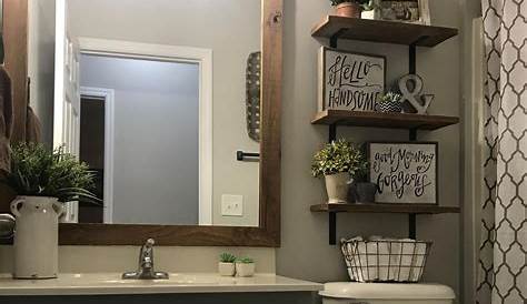 Easy Bathroom Decor Ideas on a Budget | Clare