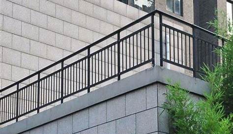 Simple Iron Railing Design For Balcony Steel Grill Wrought