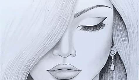 Simple Pencil Drawing Images Of Girls 97 Best Easy s Indian Bollywood Female
