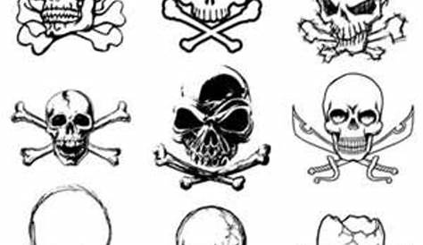Crystal skull tattoo design | Cool tattoo drawings, Easy skull drawings