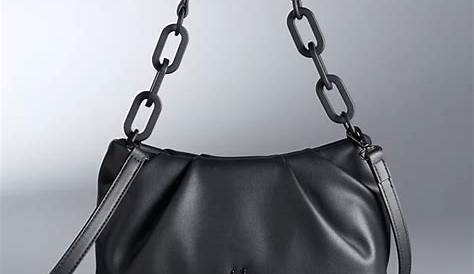 Cool item: Simply Vera Vera Wang Buena Satchel PORT | Leather handbags