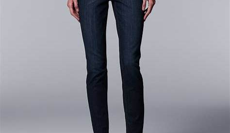 SIMPLY VERA VERA WANG SKINNY JEANS - WOMEN'S