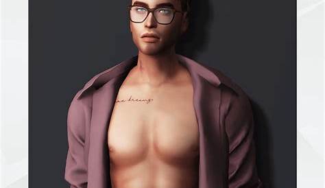 Loose Shirts Sims 4 male clothes, Sims 4 men clothing, Sims 4 clothing