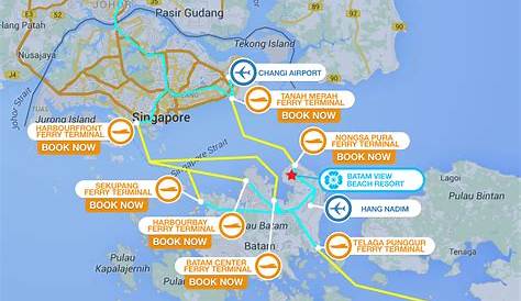 Ship Schedule to Singapore & Malaysia from Batam Center International