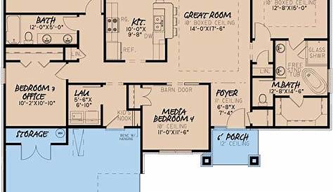 4 Bedroom House Plans One Story: A Comprehensive Guide - House Plans