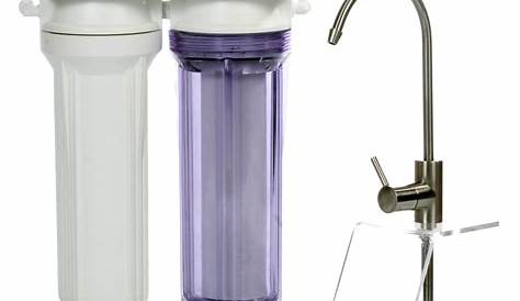 Under Sink Water Filter 2 Stage Sediment Filter & Carbon Filter: Amazon